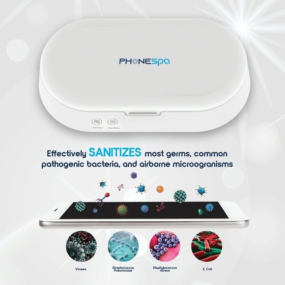 Sanitizer for Cell with Aromatherapy Diffuser USB powered use Essential Oils NIB - Picture 2 of 11